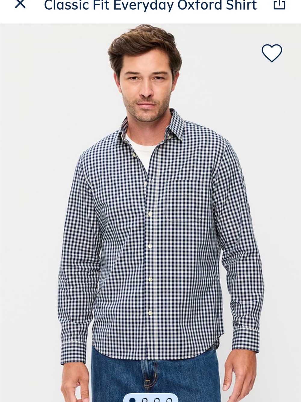 Old Navy Classic Fit Everyday Oxford Shirt